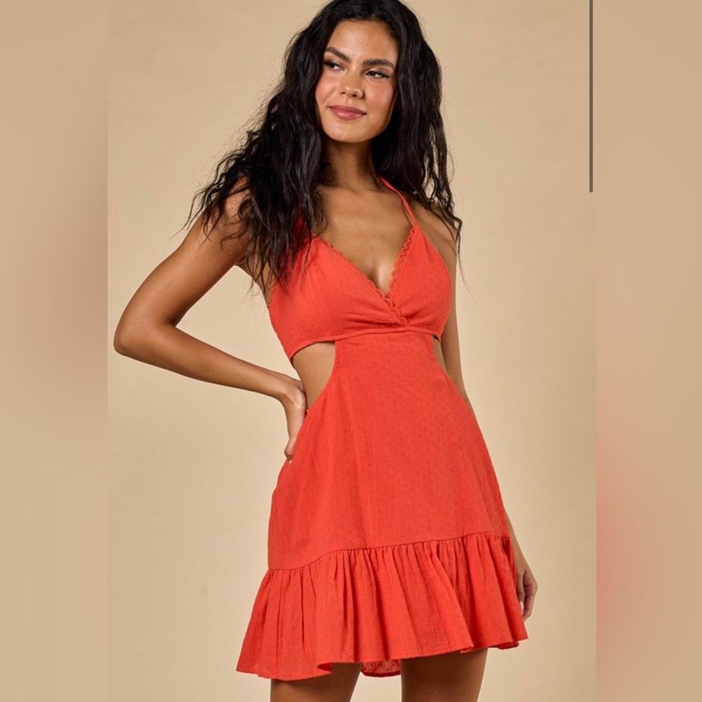 Cutout Mini Dress